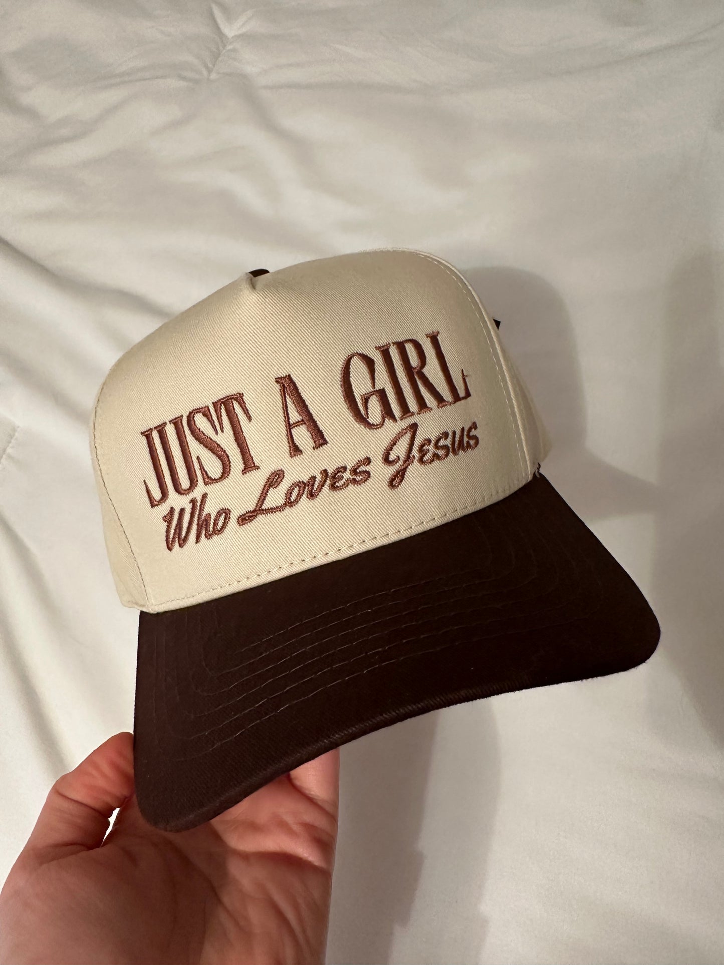 Just a Girl Who Loves Jesus Hat