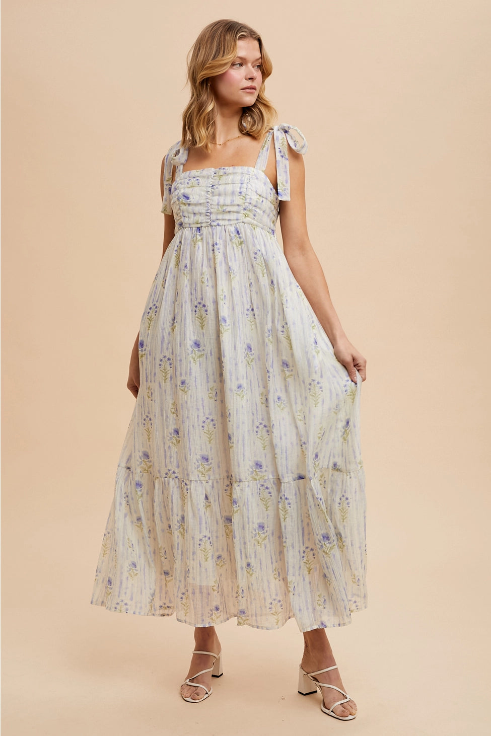 Floral Sleeveless Maxi