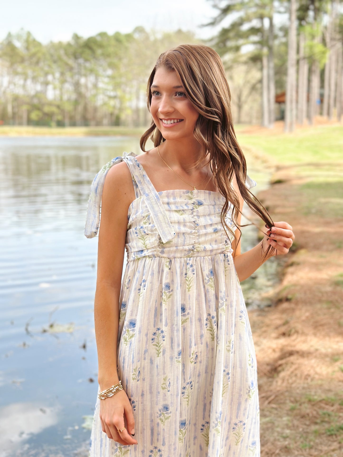 Floral Sleeveless Maxi