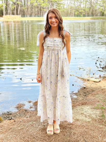 Floral Sleeveless Maxi