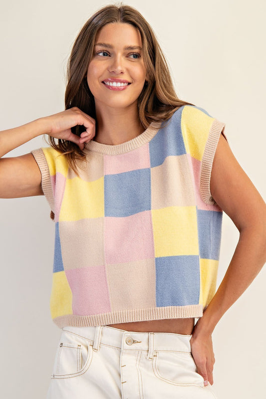 Checkered Top